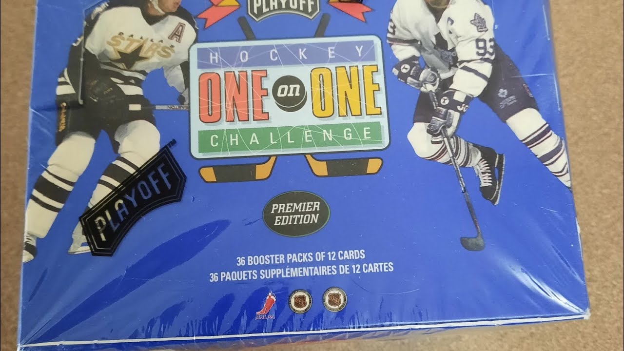 1995 Playoff One on One Hockey Challenge Booster Box Break Canadian