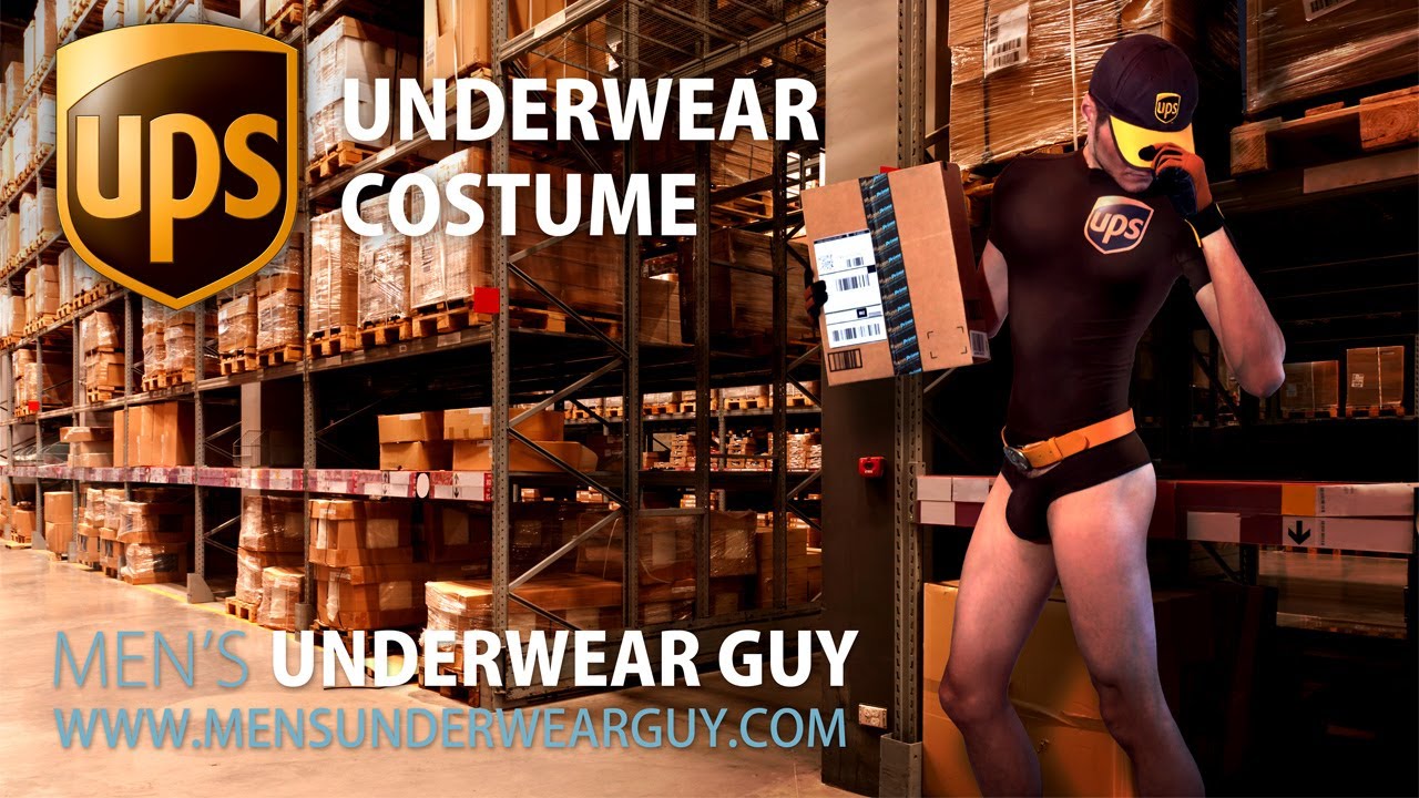 Ups Delivery Man Underwear Costume Tutorial Intro By Men S Underwear Guy Youtube