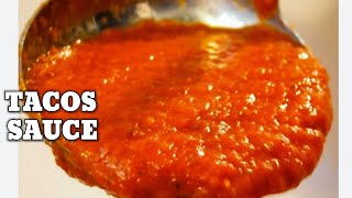 TOMATO TACOS SAUCE QUICK AND EASY