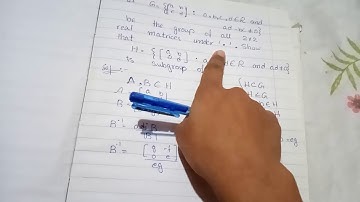 Mathematical Method "group theory" chp#2 ex#2.2 Q.11