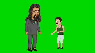 tantrik green screen video | tantrik Baba Green screen | Cartoon Green screen Copyright free Video