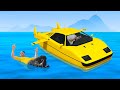 I Kicked Him Out My Submarine Car Deep In The Ocean! (GTA RP)
