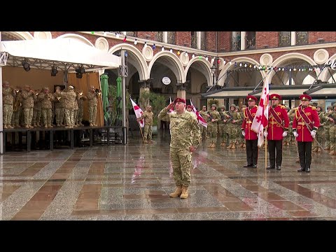 ბათუმის პიაცაზე სამხედრო ფიცის მიღების ცერემონია გაიმართა