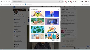 How to include the fancy new graphics when you post about a new job on LinkedIn