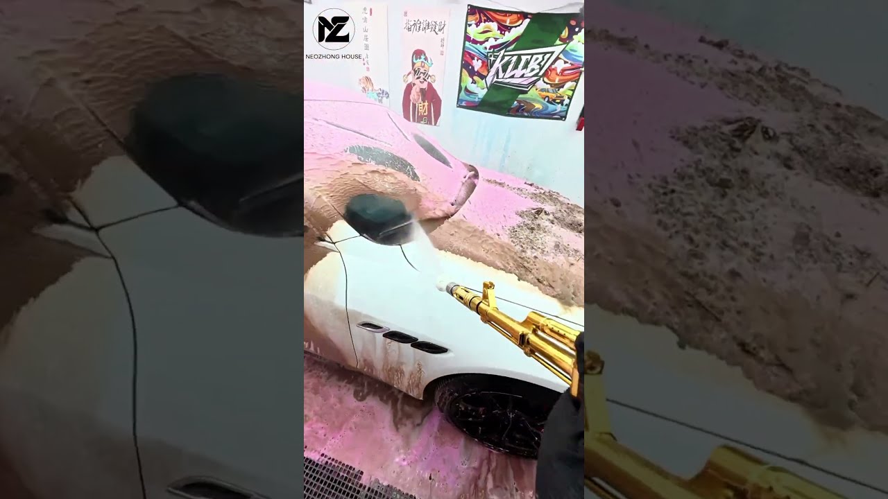 Neo Car wash Everyone else #carwash #shorts #short #trending #trendingshorts #detailing #new