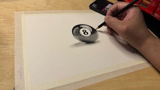 Speed Lap: Create a Stunning 3D Pool Ball in Just 2 Minutes!