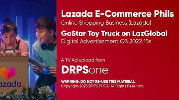 Lazada: GoStar Toy Truck Digital Ad Q3 2022 15s (Philippines)