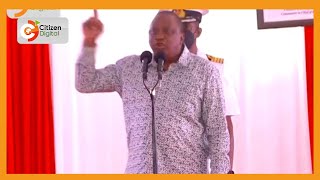 “Tell me where I wronged you?” Uhuru asks as he takes on DP Ruto at 'Sagana 3'
