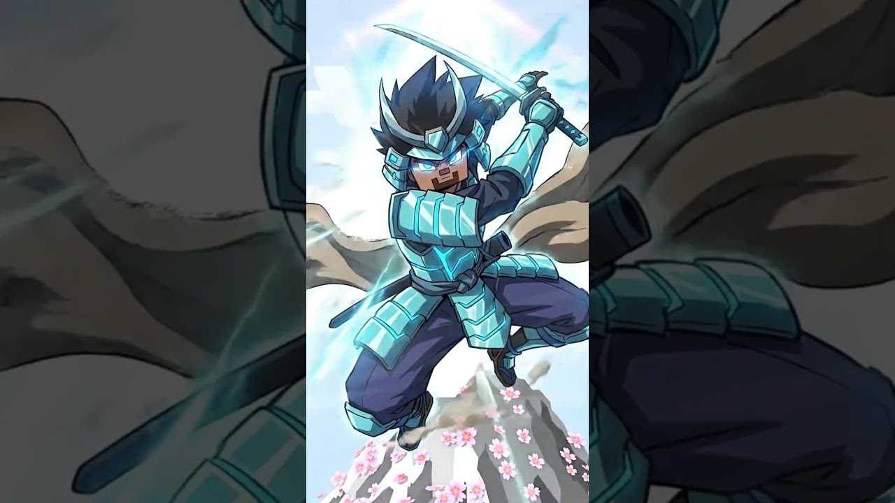 Minecraft Steve Anime Glow Up