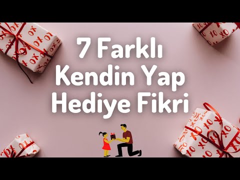 Babaya Yapılabilecek 7 Farklı Hediye Fikri | Kendin Yap Babalar Günü Hediye Fikirleri 🎁💐