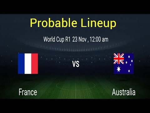 France vs Australia start time, streaming, line-ups and predictions ...