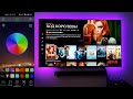 Недорогая LED подсветка для TV с питанием от USB / Снято на Galaxy S21+