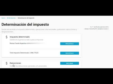 Video: Cómo Completar Una Declaración De Pago Anticipado De Ganancias