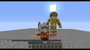 Jojo Datapack OverHeaven Sneak peek Gold Experience