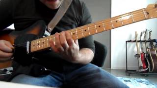 Jimi Hendrix "The wind cries Mary" guitar cover (over backingtrack)