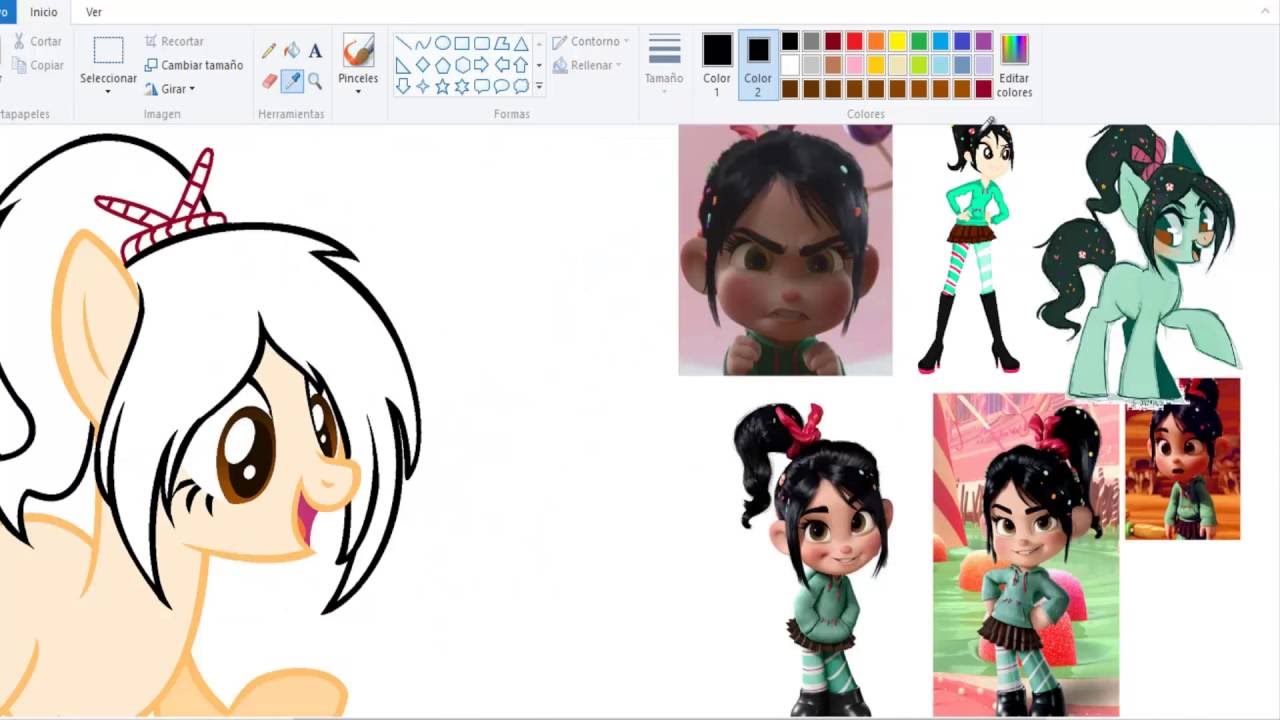 MLP Ponified vanellope Von Schweetz