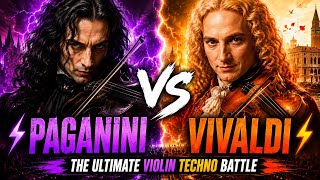 PAGANINI vs VIVALDI ⚡ The Ultimate Violin Techno Battle