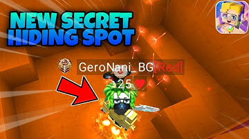 NEW TOP 2 SECRET HIDING SPOT in BedWars Halloween Map!! (Blockman GO : BedWars)