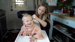 Mom Does Baby's First Haircut! Tabor's New Hairstyle! by The Wander Family 5,480 views 3 years ago 5 minutes, 17 seconds