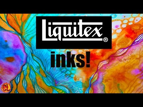 Can you use acrylic ink like watercolour? FW, Magic Color and Liquitex acrylic  ink 