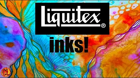 LIQUITEX DEMO Acrylic ink!