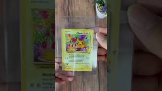 Birthday Pikachu from 25th Anniversary Celebrations set! How to protect your Pokemon cards! Birthday Pikachu from 25th Anniversary Celebrations set! How to protect your Pokemon cards!