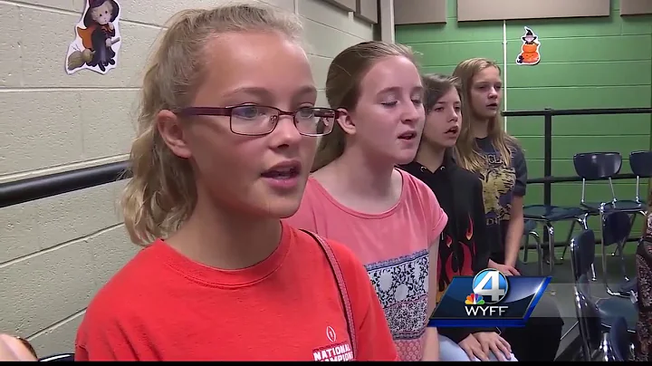 Terry Batson of R.H. Gettys Middle School is this ...