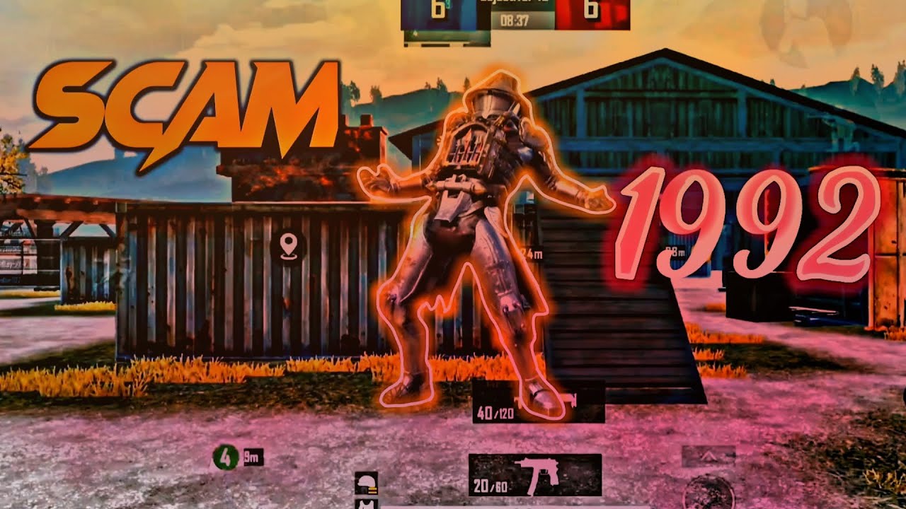 Scam 1992- Pubg  Montage best beat sync | PUBG | BAD GUY