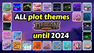 ALL PLOT THEMES in Dragon Adventures Roblox