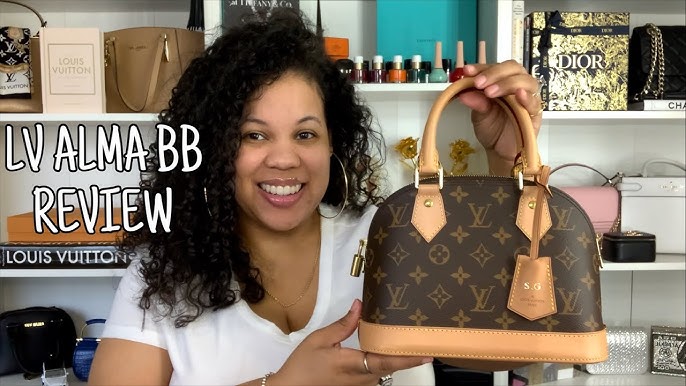 Louis Vuitton Alma BB Review, Damier Ebene, Wear and Tear, WFIMB, MOD  Shots