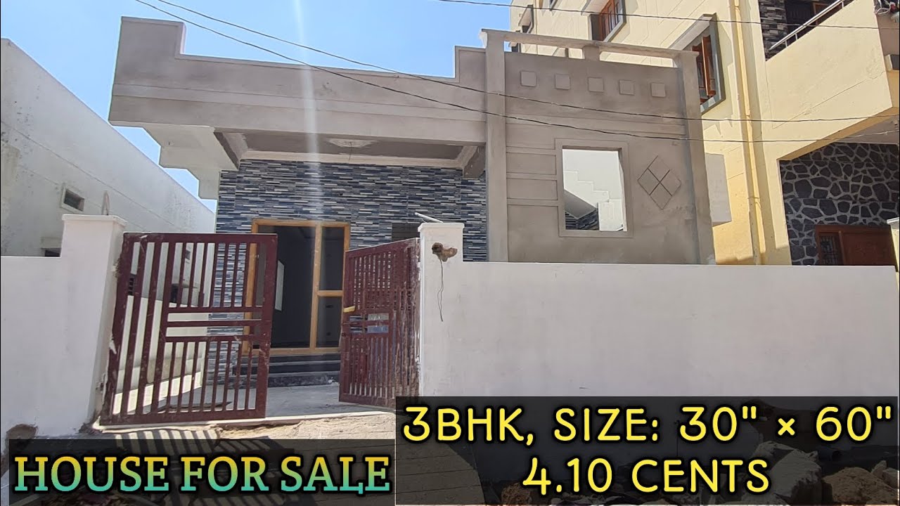 HOUSE FOR SALE || 4.10 CENTS || 30