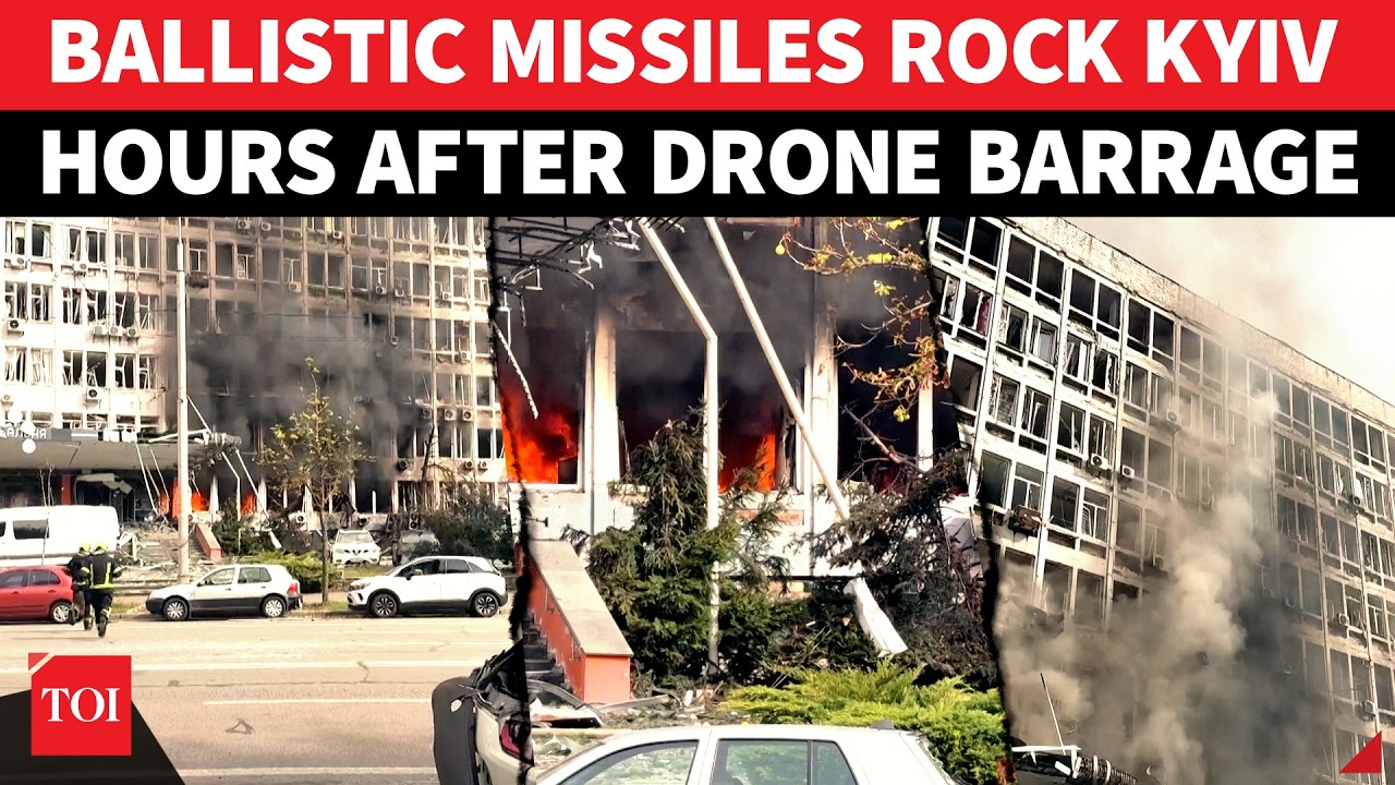 Putin POUNDS Zelensky HQ With Ballistic Missiles; Huge Attack After Russia Rejects Truce | WATCH