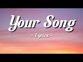 Your Song| Z Splash - Romantic Love Song (Lyrics) 😘