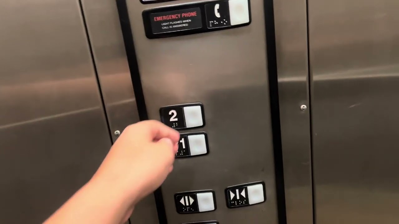 2002 Schindler HT Premium Hydraulic Elevator at The Camp Costa Mesa CA