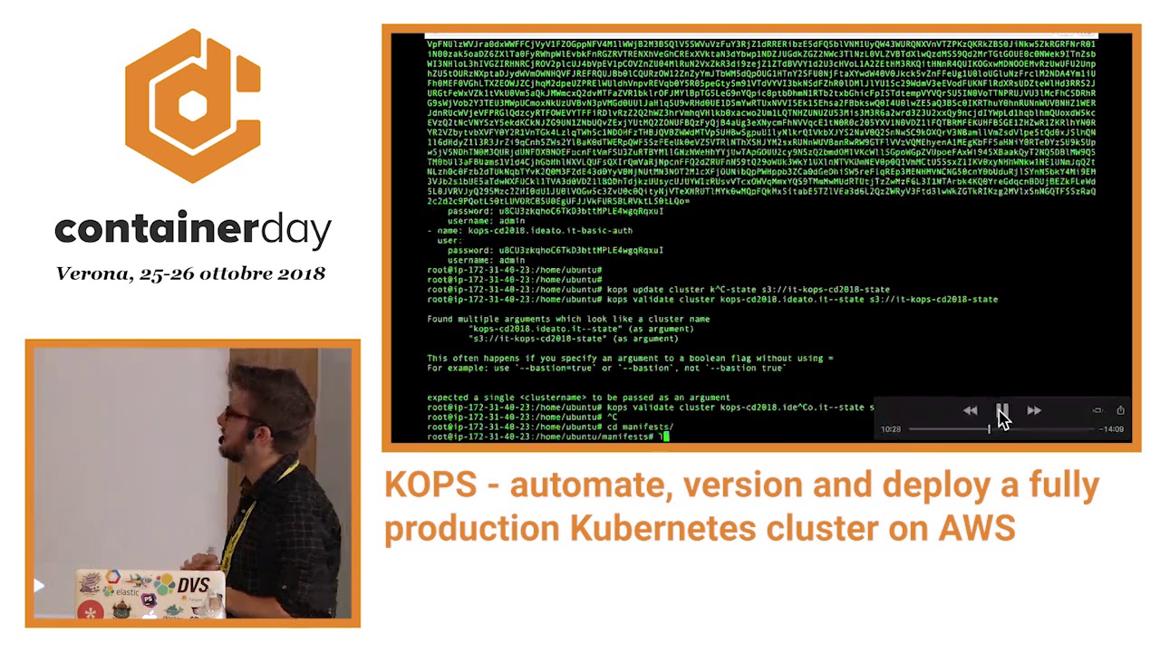 KOPS - a fully production Kubernetes cluster on AWS - Alessandro ...