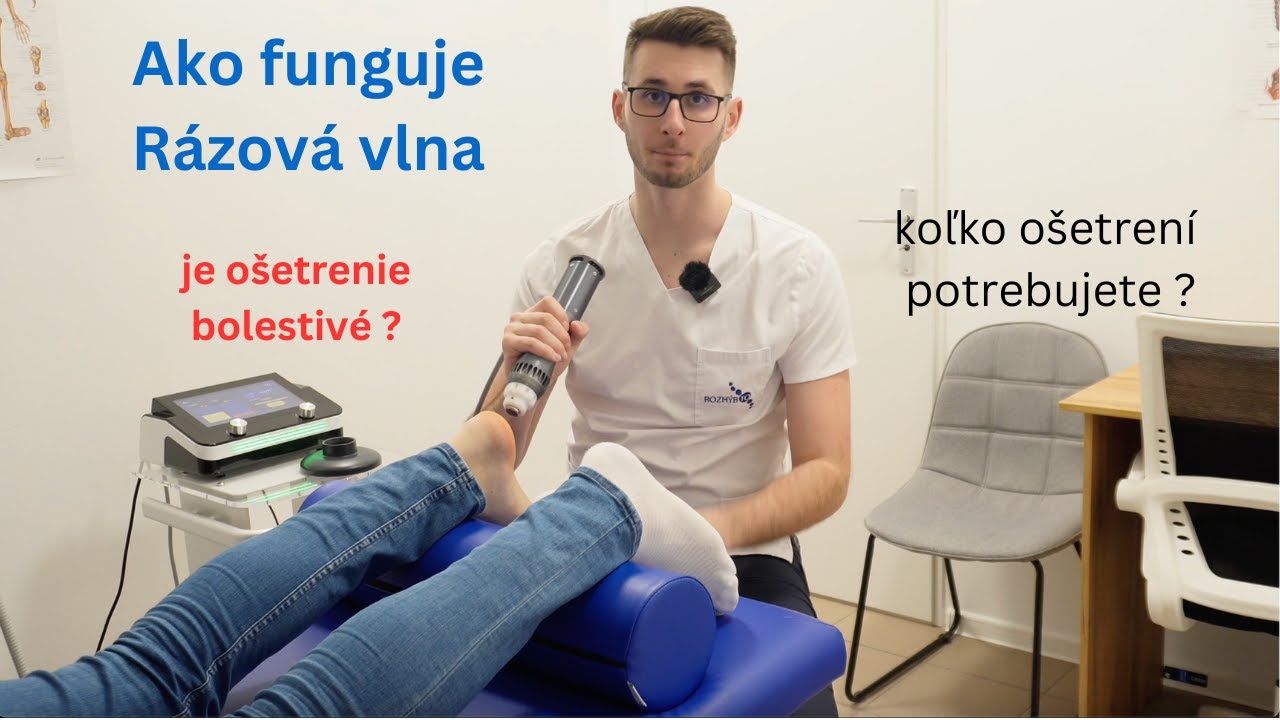 Rázová vlna pri bolesiach päty 🔥