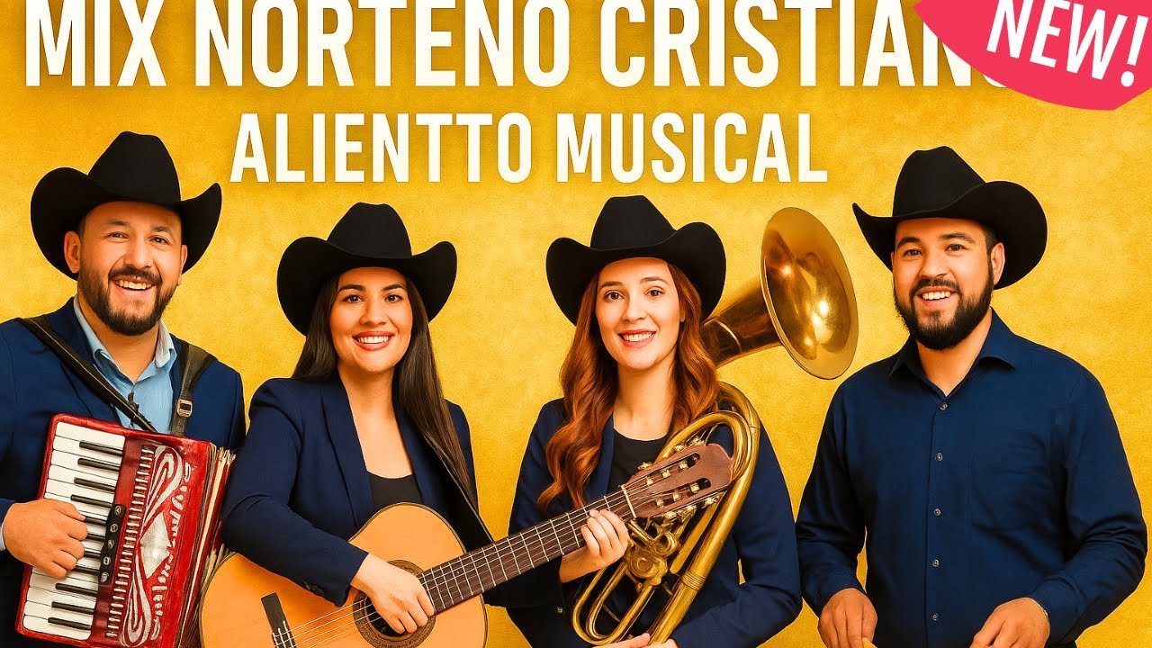 Mix Norteño Cristiano 2025 | Canciones que tocan el alma 💛✝️