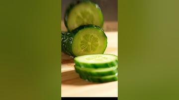 Satisfying Cucumber Slice 🥒 | Cool, Crisp & Clean ASMR 🫧 #ASMR #Satisfying #foodslice #shortsviral
