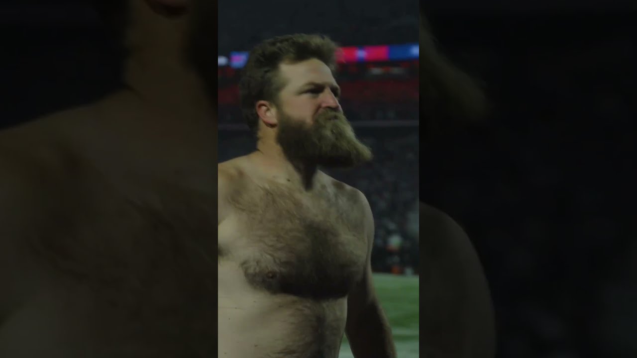 Ryan Fitzpatrick Goes Shirtless To Fire Up Bills Mafia Pregame Shorts Billsmafia Fitzmagic
