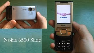 Nokia 6500 Slide review (old ringtones + download)