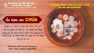 HTTL BÌNH TRỊ ĐÔNG - Chương Trình Thờ Phượng Chúa - 24/10/2021