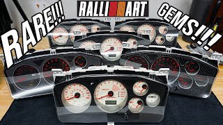 SUPER RARE Ralliart Clusters S1,S2 and S3 For The Evo 9, Evo 8 and Evo7!