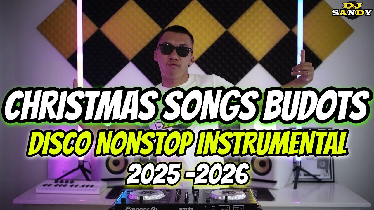 CHRISTMAS SONGS | DISCO BUDOTS REMIX 2026 NONSTOP INSTRUMENTAL