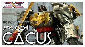 Planet X PX C04 CACUS Transformers IDW Grimlock Review