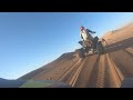 Fabuleux raid en quad suzuki ltz 400 dans les dunes du dsert marocain