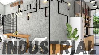 Desain rumah Modern industrial Aesthetic | 6x12 Meter Desain rumah Modern industrial Aesthetic | 6x12 Meter