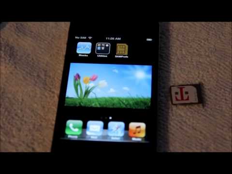 Unlock ANY JAILBREAK iphone s, g, gs, g on any firmware with SAM - Easy Unlocking!