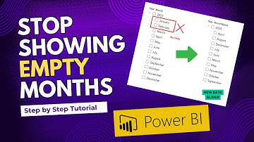 Comment créer un segment de date dynamique dans Power BI ? | Afficher uniquement les mois contena...