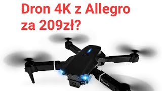 Dron 4k z serwisu Allegro za 209 zł? Sprawdzam !