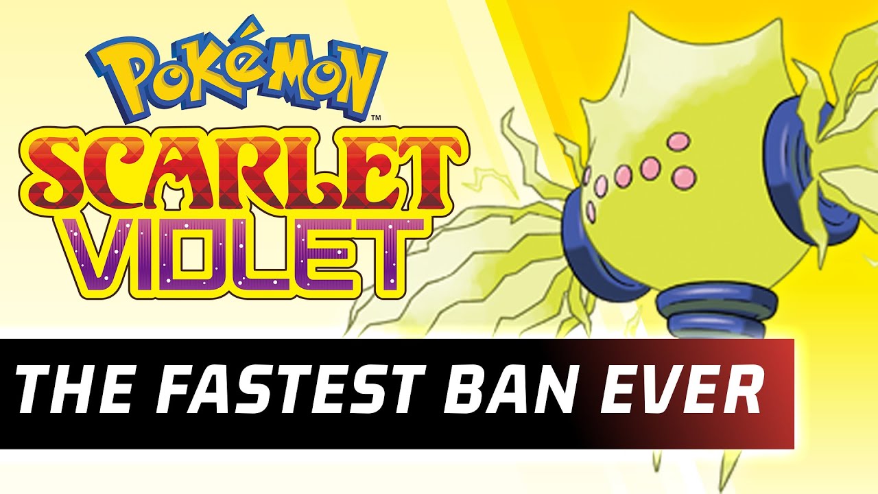 HUGE REGIELEKI BAN JUST HAPPENED! Pokemon Scarlet and Violet